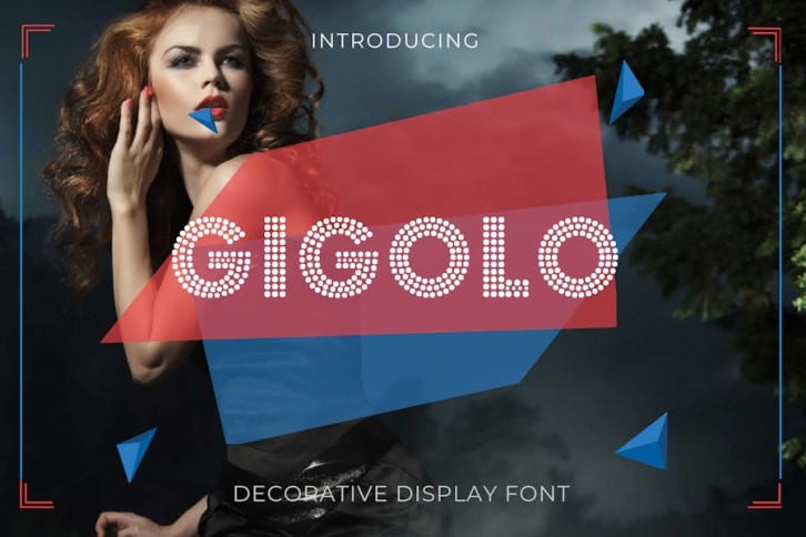 Gigolo Decorative Font Font Download