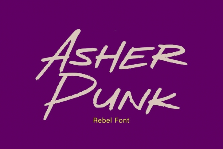 AL - Asher Punk Font Download