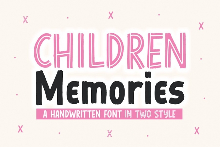 AL - Children Memories Font Download