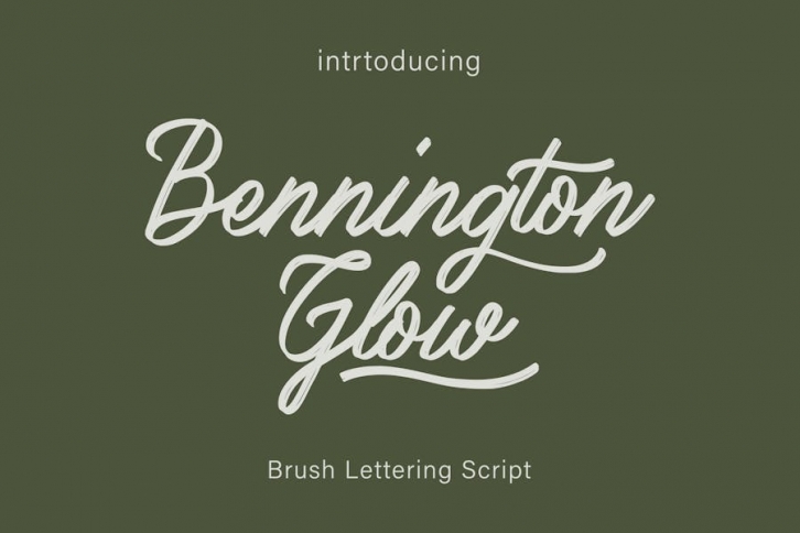 AL - Bennington Glow Font Download
