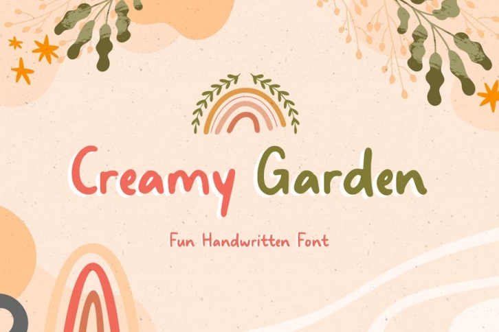 AL - Creamy Garden Font Download