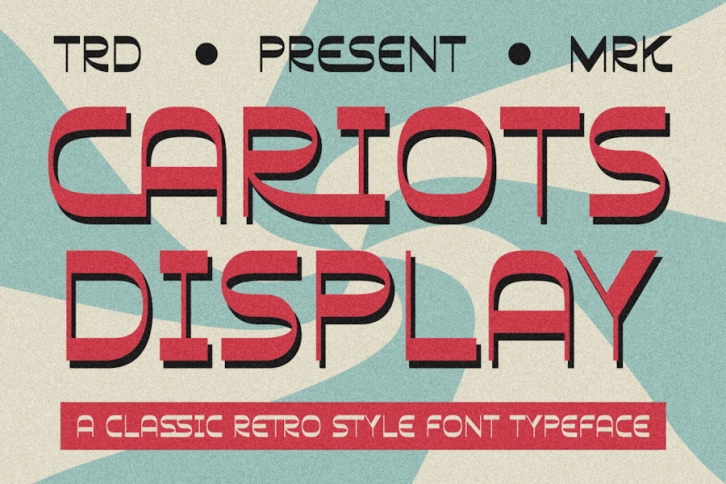 Cariots - Classic Retro Typeface Font Download