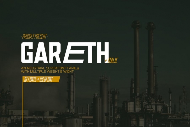 Gareth Font Family Font Download