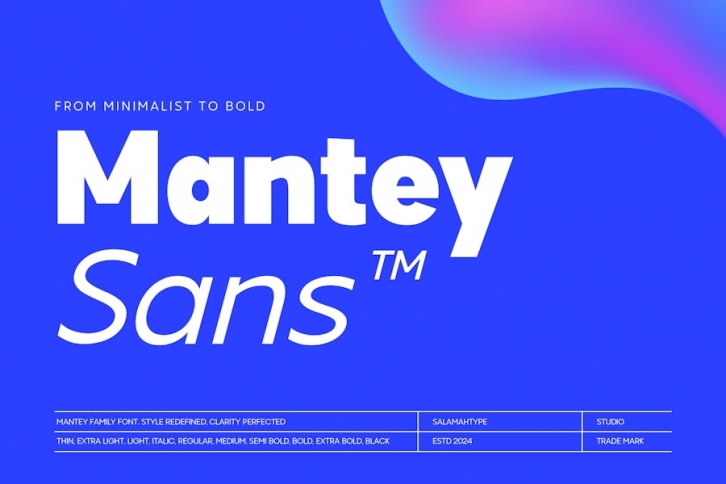 Mantey Font Download