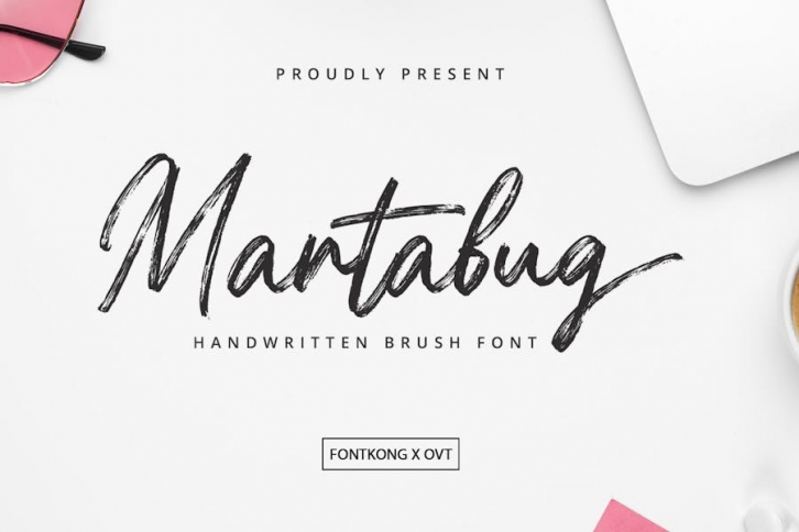 Martabug - Handwritten Brush Font Font Download