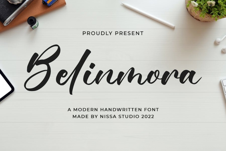 Belinmora - Bold Script Font Download