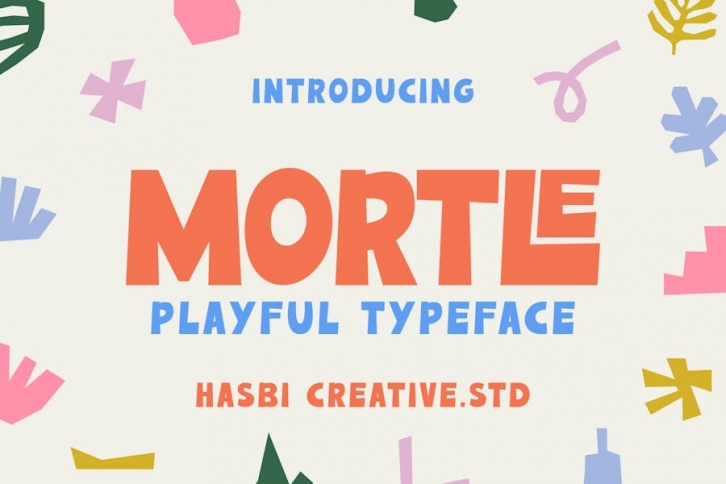 Mortle Playful Display Font Download