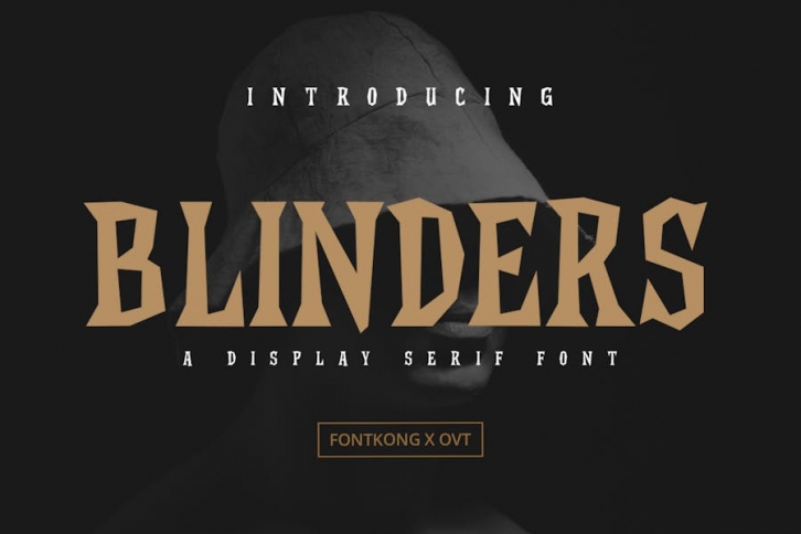 Blinders - Display Serif Font Font Download