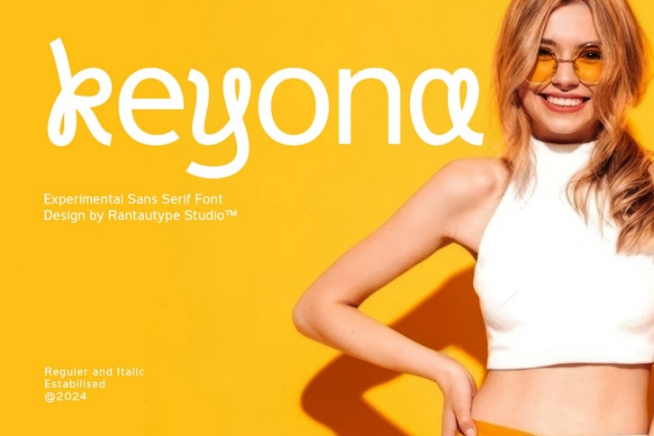 Keyona Experimental Sans Font Font Download