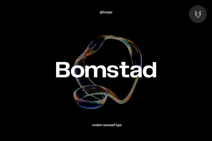 Bomstad Display Typeface Font Download
