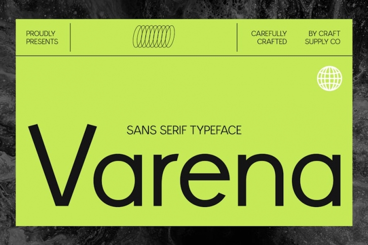 Varena – Sans Serif Typeface Font Download