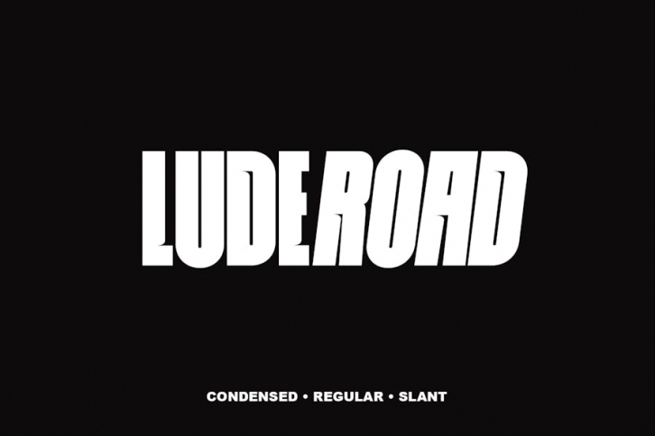 Luderoad Modern Condensed Font Download