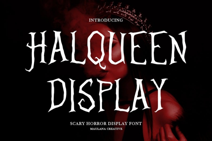 Halqueen Horror Display Font Font Download
