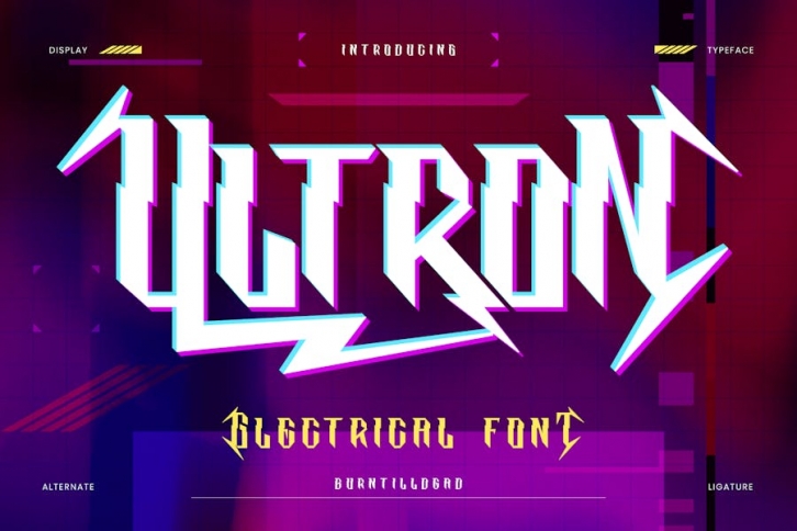 Ultron Font Download