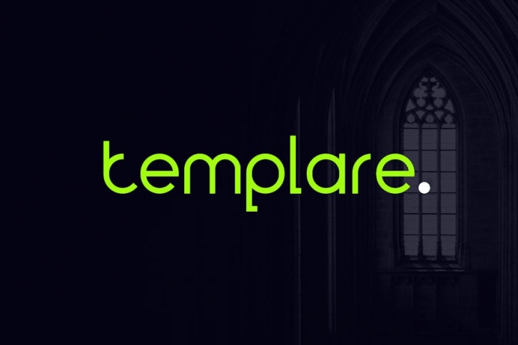 Templare minimalist sans serif Font Download