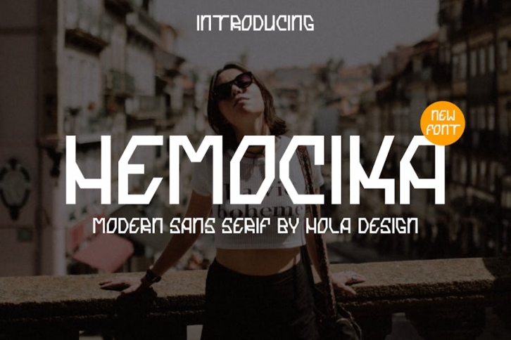 Hemocika Modern Sans Serif Font Download