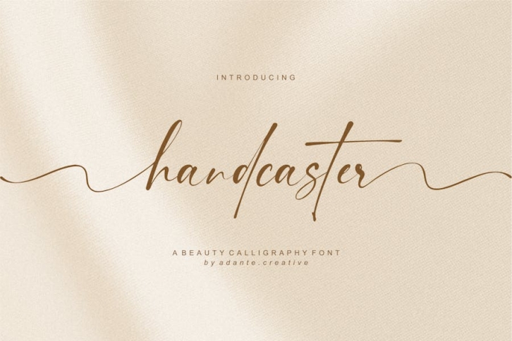 AC - Handcaster Font Download