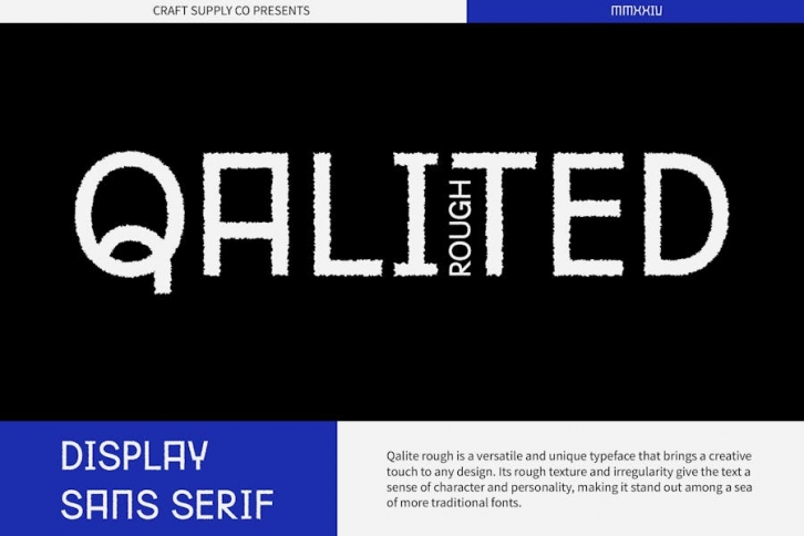 Qalited Rough Font Download