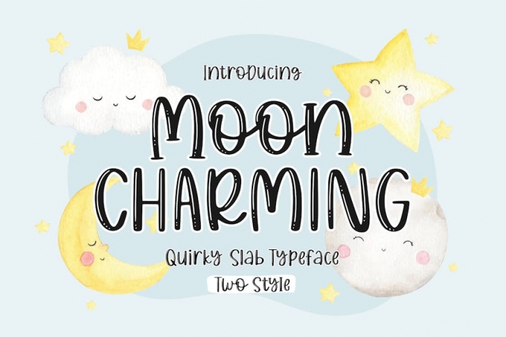 AL - Moon Charming Font Download