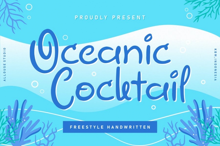 AL - Oceanic Cocktail Font Download