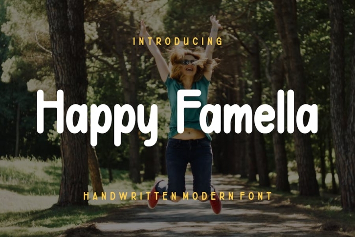 Happy Famella Font Font Download