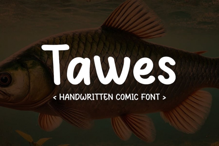 Tawes - Comic Font Font Download