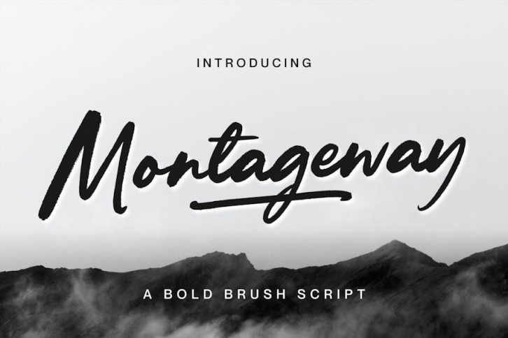 AL - Montageway Font Download