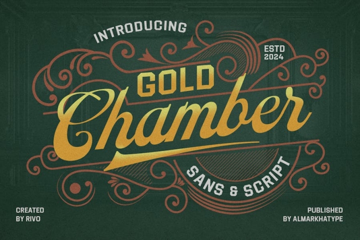 Gold Chamber – Vintage Script Font Download