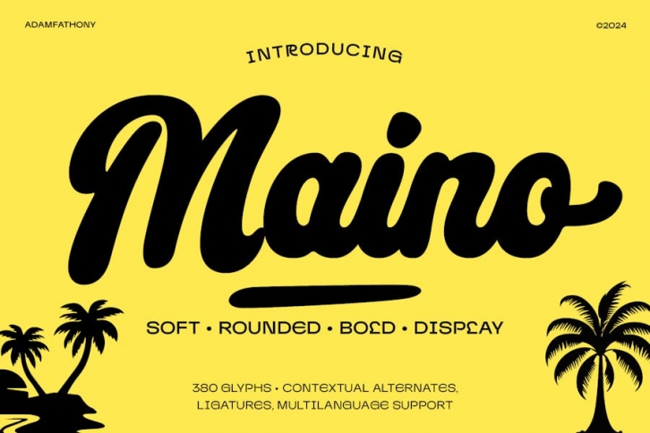 Maino Script Font Download