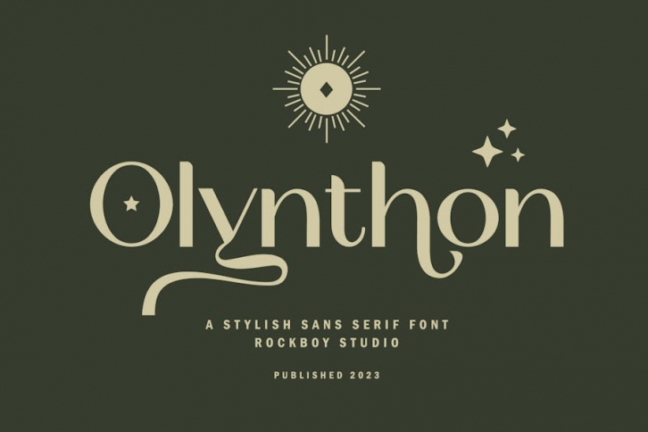 Olynthon - Modern Stylish Font Download