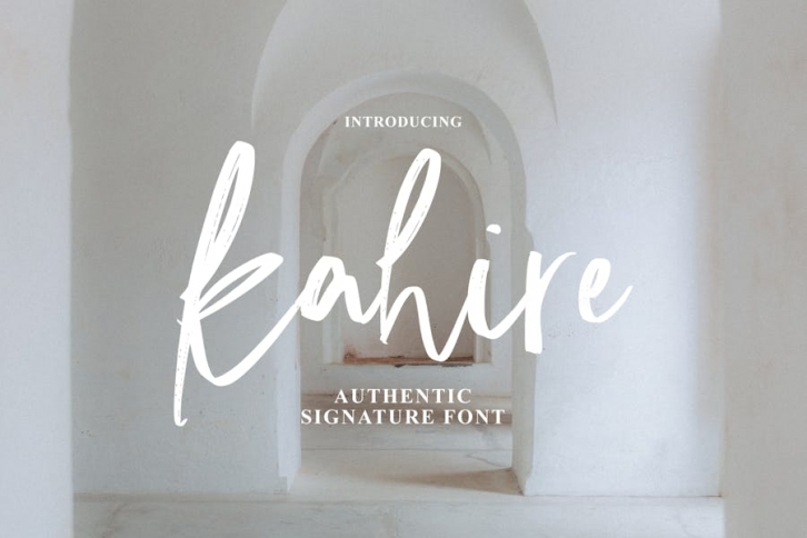 Kahire Brush Font Download