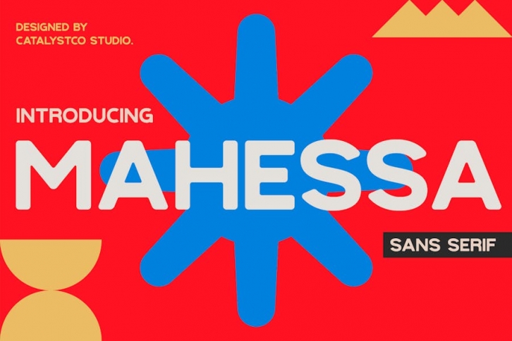 Mahessa Sans Serif Font Font Download