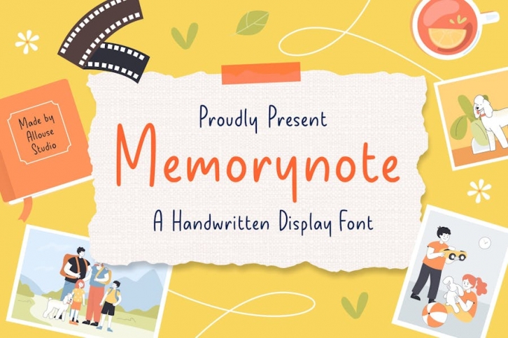 AL - Memorynote Font Download