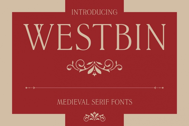 Westbin - Vintage Serif Fonts Font Download