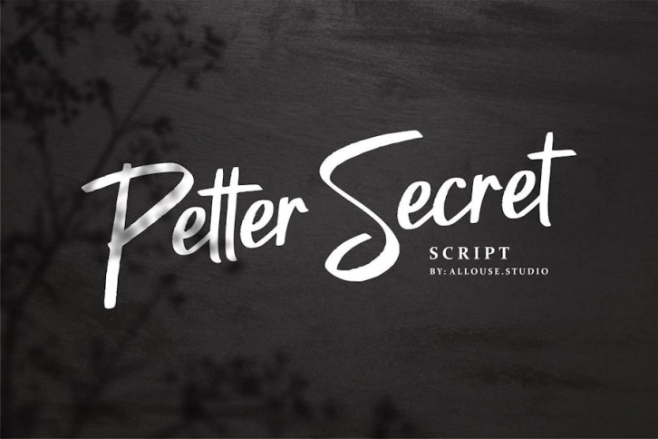 AL - Petter Secret Font Download