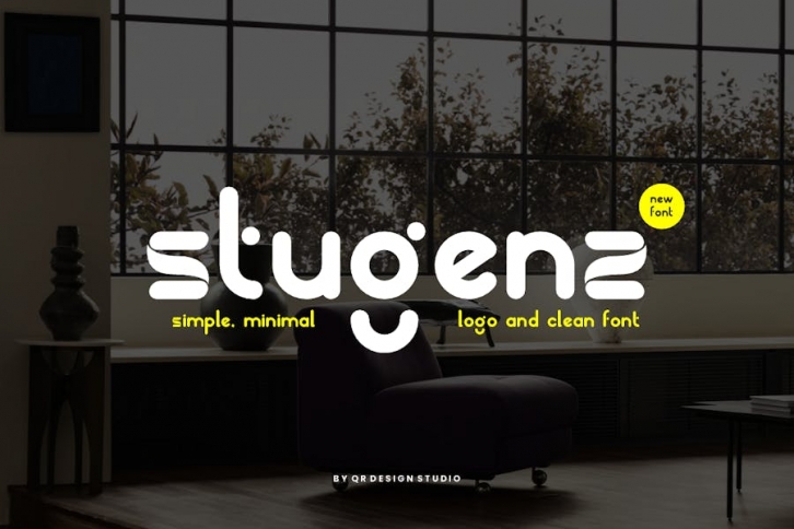 Stugenz - Minimal & Rounded Font Font Download
