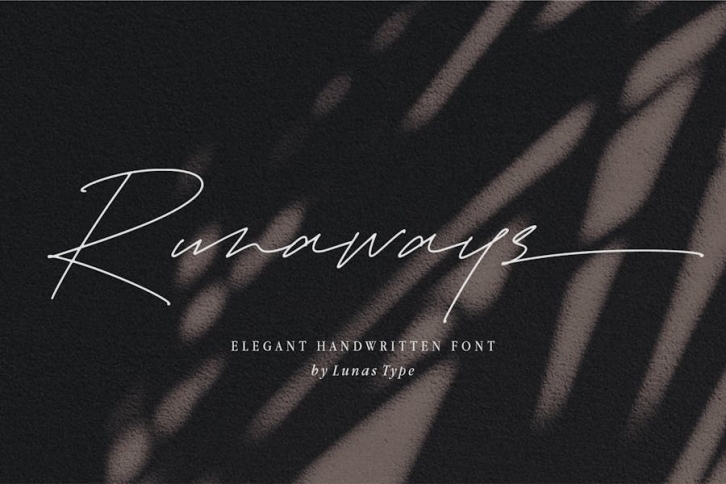Runaways Font Download