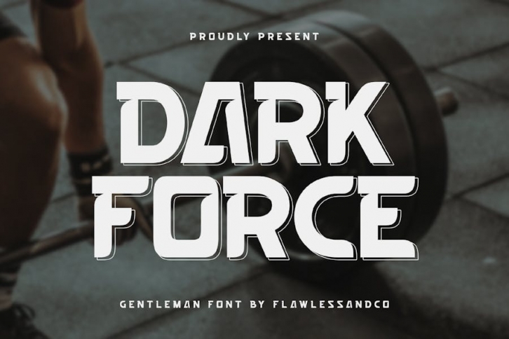 Dark Force - Sports Racing Font Font Download