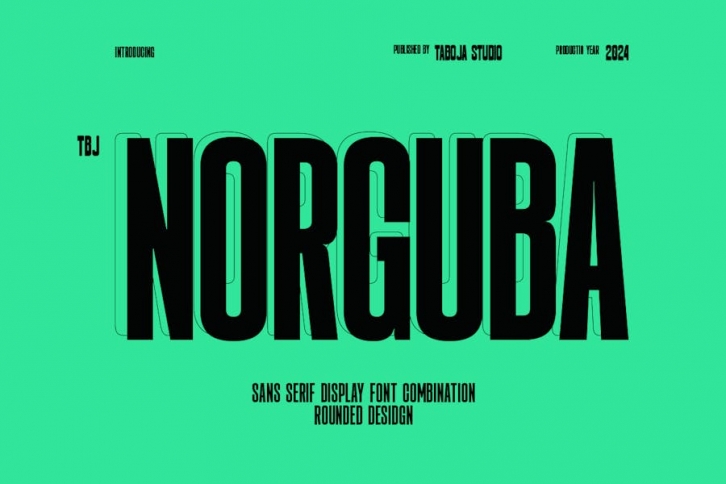 Norguba - Versatile Display Sans Serif Font Font Download