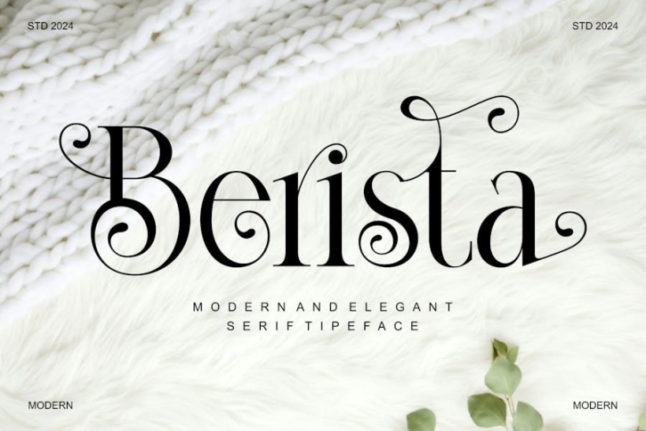 Berista Elegant Serif Typeface Font Download