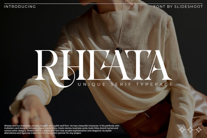 Rheata - Serif Font Font Download