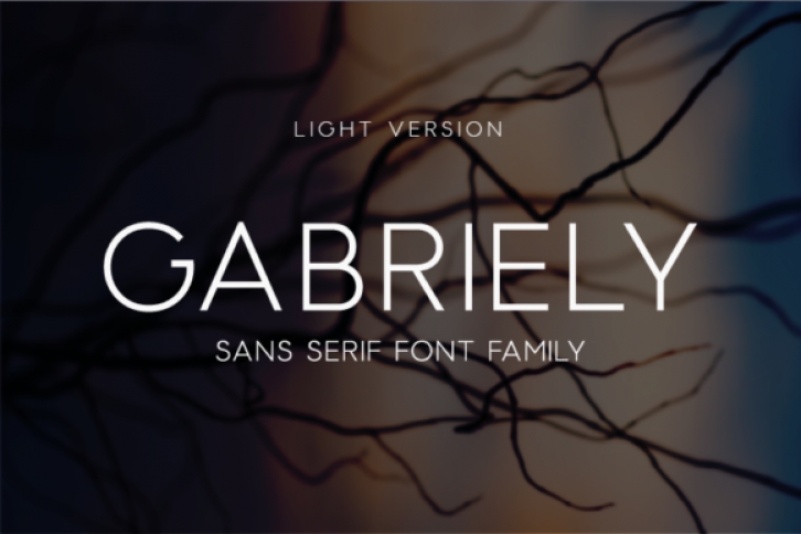 Gabriely Light Font Download
