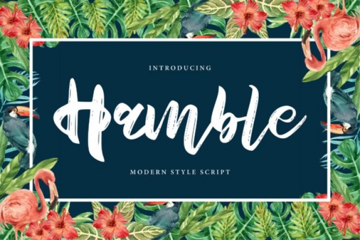 Hamble Font Download