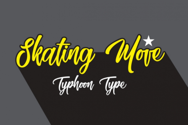 Skating Move Font Download