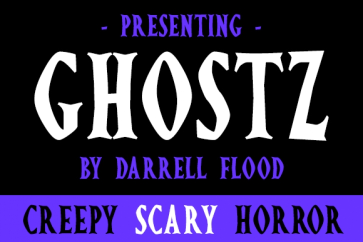 Ghostz Font Download