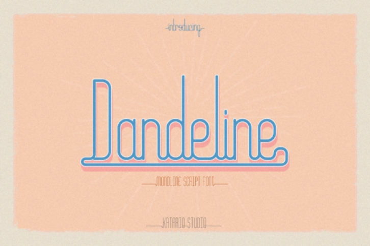 Dandeline Font Download