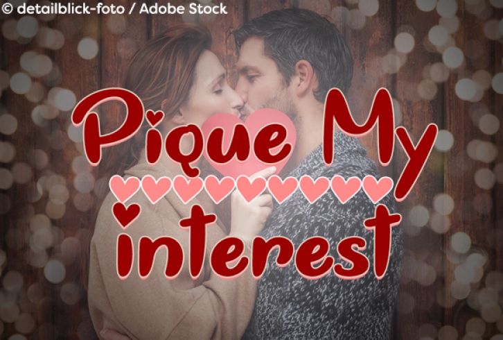 Pique My Interest Font Download