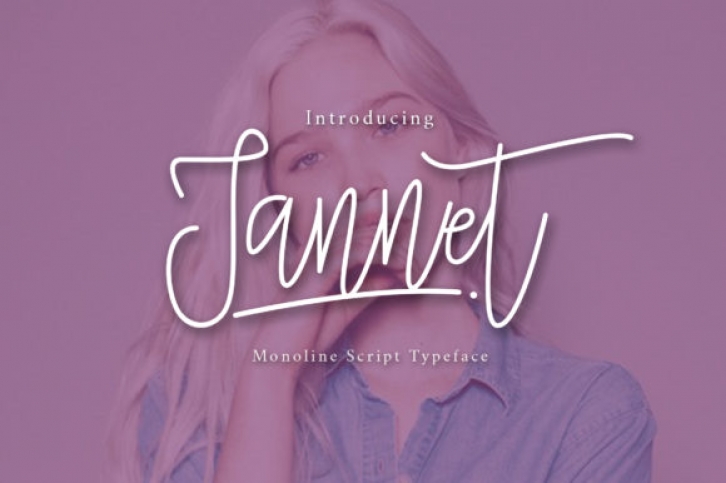 Jannet Script Font Download