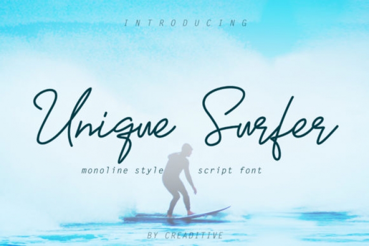 Unique Surfer Font Download