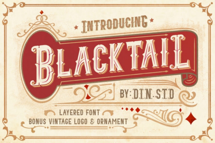 Blacktail Family Font Download